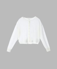 To b. by agnes b./WR27 CARDIGAN シアーニット カーディガン/506203460