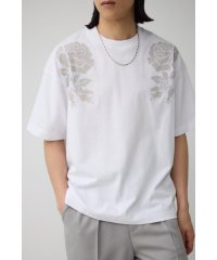 AZUL by moussy/フラワープリント刺繍TEE/506312391