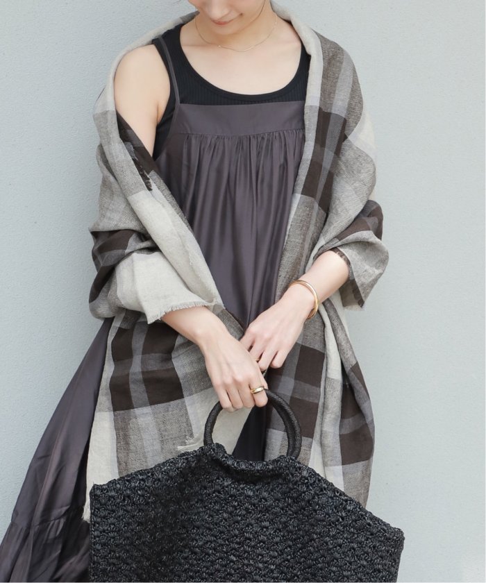 JOURNAL STANDARD PLAIDIE リネンストール