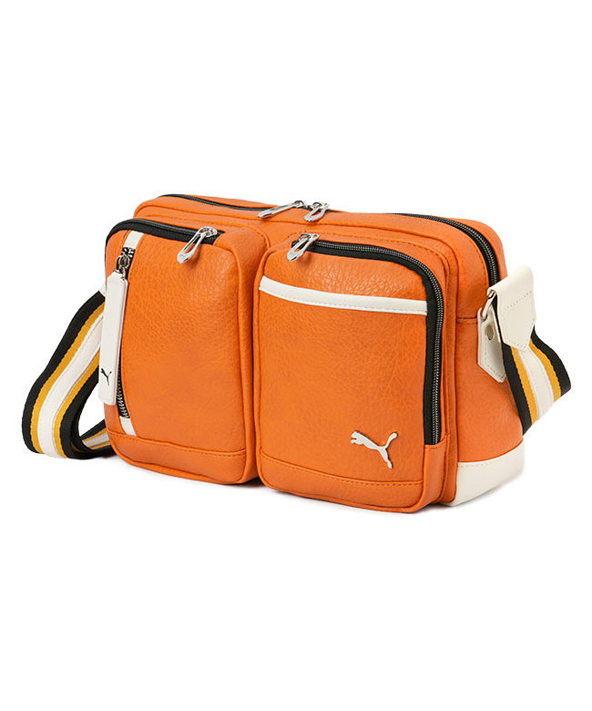 PUMA プーマ ショルダーバッグ レッド 074844-02 sample 00s】 PUMA プーマ エナメルバッグ ショルダーバッグ 赤色