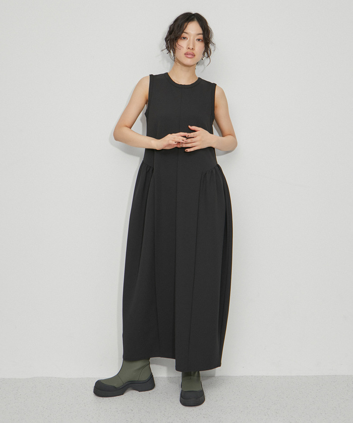 セール 30%OFF】【洗える・ストレッチ】サイドギャザー セール 30%OFF】【洗える・ストレッチ】サイドギャザー