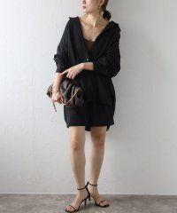 Bonjour Sagan/ボンジュールサガン BONJOUR SAGAN オーバーシャツ×タックショーツセットアップ/506316981