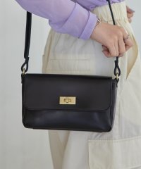 TIDEWAY/タイドウェイ TIDEWAY SETUP7別注 MOSS METAL TWIST FLAP SHOULDER BAG ショルダーバッグ 本革 レザー ミニバッグ/505895408