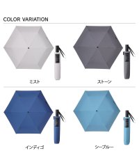 mabu/mabu マブ 日傘 折りたたみ 完全遮光 晴雨兼用 雨傘 メンズ レディース 59cm 遮光率100% 遮熱 UVカット UPF50+ 無地 耐風 ダンガリー/506273991