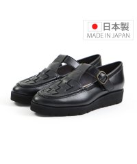 FOOT PLACE/アレッツォ AREZZO レディース 厚底 グルカシューズ グルカ カジュアルシューズ Tストラップ 痛くない 歩きやすい MF－853/506315900