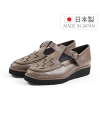 FOOT PLACE/アレッツォ AREZZO レディース 厚底 グルカシューズ グルカ カジュアルシューズ Tストラップ 痛くない 歩きやすい MF－853/506315900