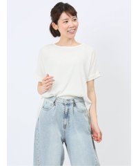 m.f.editorial/エムエフエディトリアル m.f.editorial マーブルワルツ/MARBLE WALTS シャーリング クルー半袖プルオーバー 半袖 レディース シャツ カ/506319321