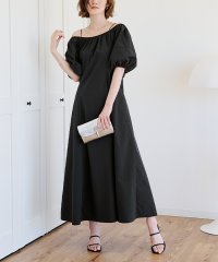 ur's/オフショルダーウエストシェイプワンピース/506319333
