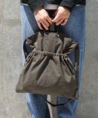 TIDEWAY/タイドウェイ TIDEWAY 【TIDEWAY / タイドウェイ】TUSSRE 2WAY TOTE S 巾着 ショルダーバッグ 2WAY 撥水 トートバッグ ナ/506321571