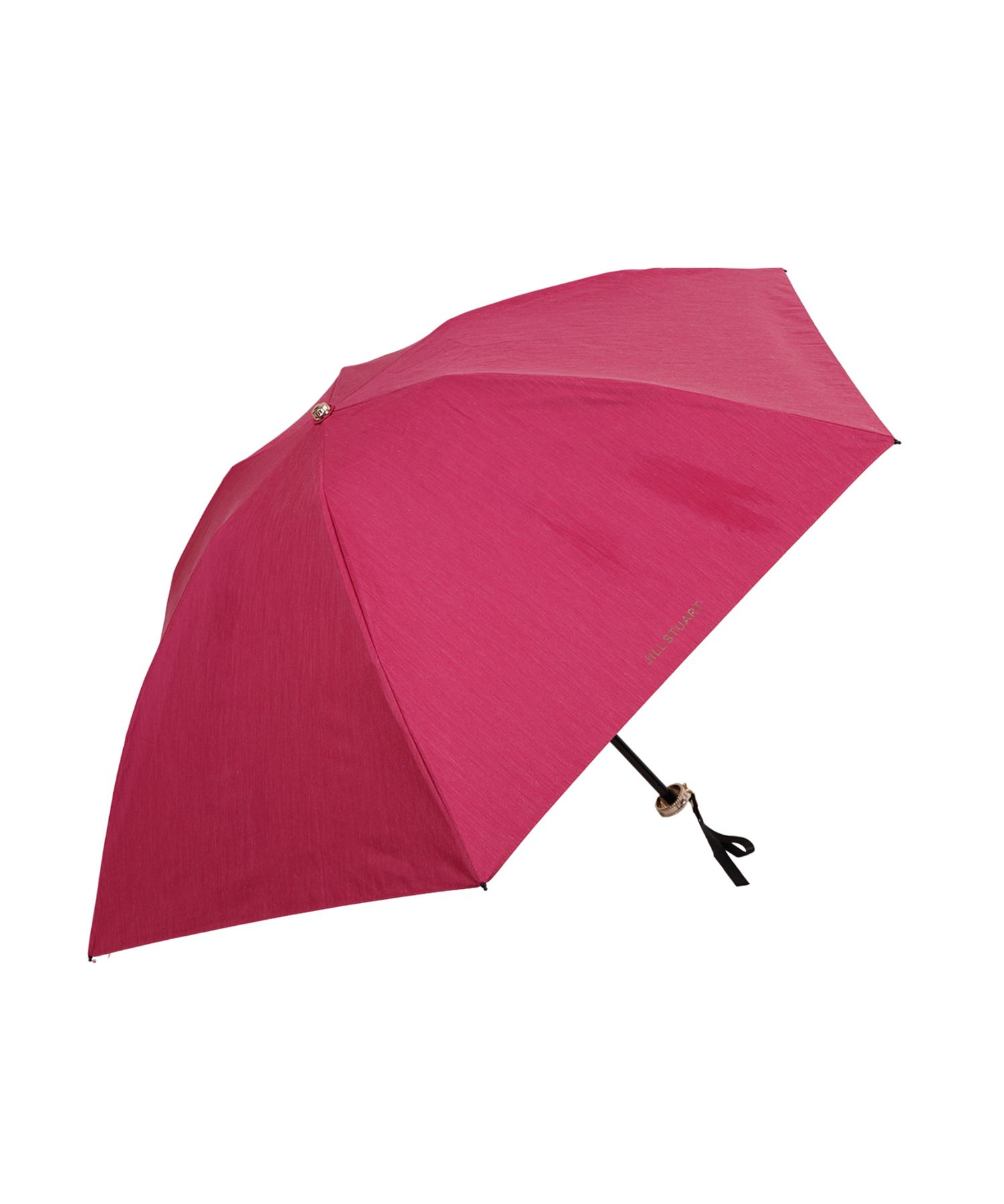 新品ジルスチュアート　晴雨兼用日傘　楽折り　コンパクト傘　JILLSTUART JILL STUART（ジル スチュアート）】 バイカラー柄 晴雨兼用傘