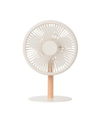 Plus more/プラスモア plusmore 扇風機 小型 卓上 左右自動首振り 吊り下げ リズム風 コードレス 風量調節 ミニリビング LEDライト付 PBAF003/506321627