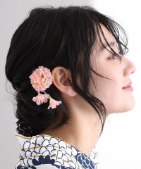 PourVous/プールヴー PourVous ビーズ付き花髪飾り フォーマル ワンピース パーティードレス 20代 30代 40代/506321811