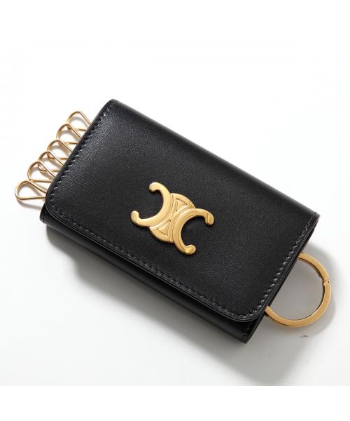 CELINE キーケース Triomphe Key Case 10L813DPV.38NO(506332381 CELINE キーケース Triomphe Key Case 10L813DPV.38NO(506332381