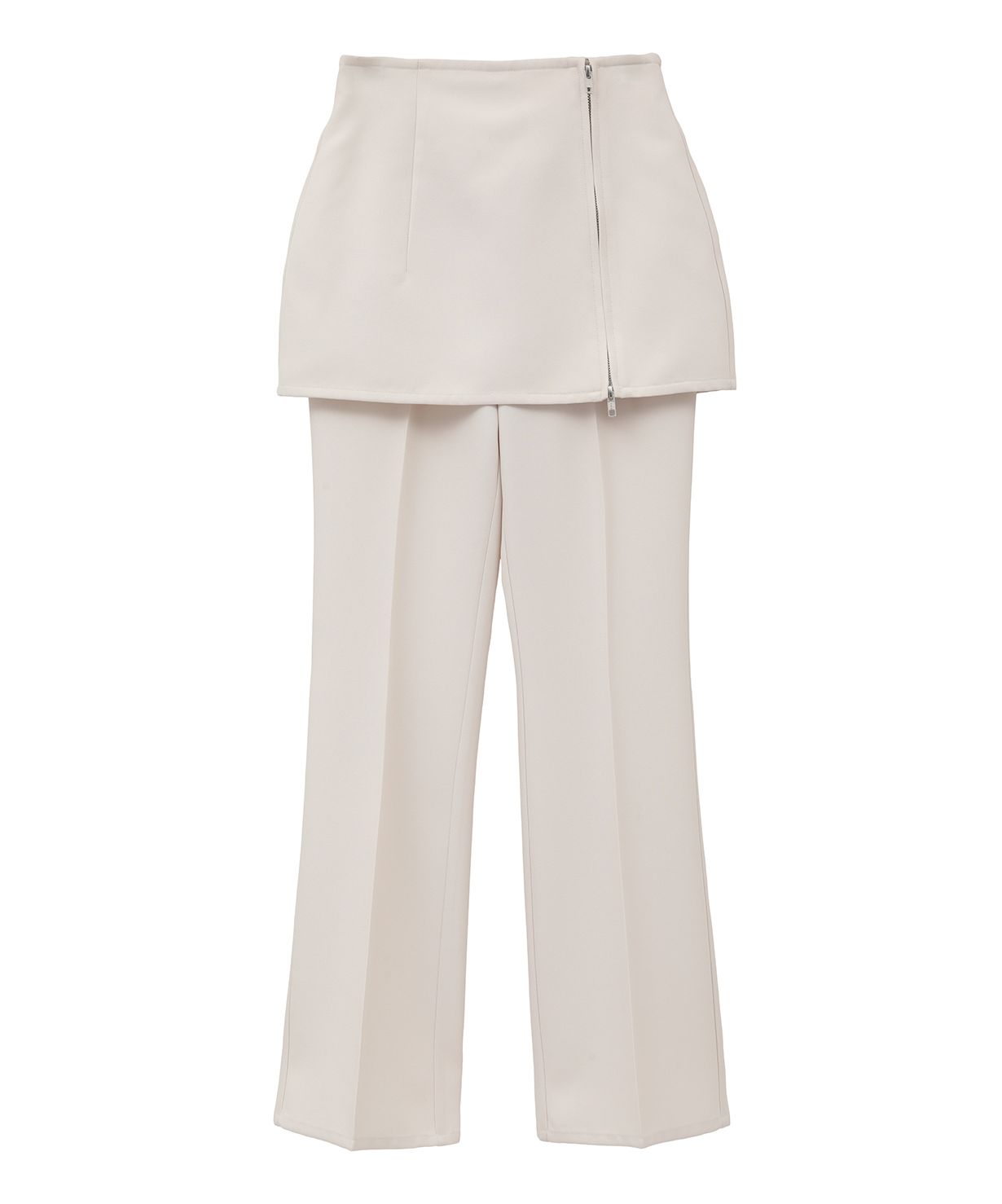 美品！CLANEクラネZIP SKIRT LAYERED FLARE PANTSセリーヌメイク