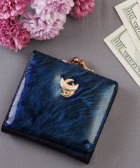 Clelia/クレリア Clelia 財布 折り財布 二つ折り財布 ウォレット がま口 がま口財布 コンパクト Clelia クレリア cambiare カンビアーレシリーズ/506246240