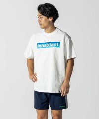 inhabitant/インハビタント inhabitant inhabitant(インハビタント)Logo Tーshirts/ブルーロゴプリントTシャツ/サーフィン/レジャー/スケー/506291320
