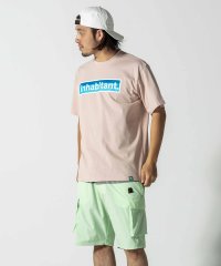 inhabitant/インハビタント inhabitant inhabitant(インハビタント)Logo Tーshirts/ブルーロゴプリントTシャツ/サーフィン/レジャー/スケー/506291320