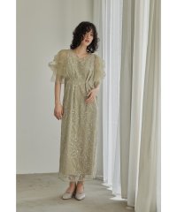 niana/ニアナ niana フラフィースリーブペンシルドレス 結婚式 パーティードレス オケージョンドレス 同窓会 お呼ばれワンピース/506336207