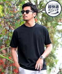 CavariA/キャバリア CavariA CavariA 別注ベア天竺半袖Tシャツ ストレッチ/506345026