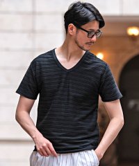 VICCI/ビッチ VICCI VICCI タックVネック半袖Tシャツ/506345028