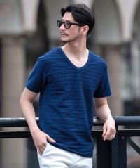 VICCI/ビッチ VICCI VICCI タックVネック半袖Tシャツ/506345028