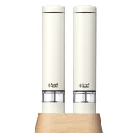 Russell Hobbs/ラッセルホブス Russell Hobbs ラッセルホブス Russell Hobbs 電動ミル ソルト&ペッパー 電動ペッパーミル 電動ソルトミル 2本セット/503775669