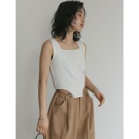 Re:EDIT/[2024 SUMMER COLLECTION]ストレッチリブハイレグタンクトップ/506107873