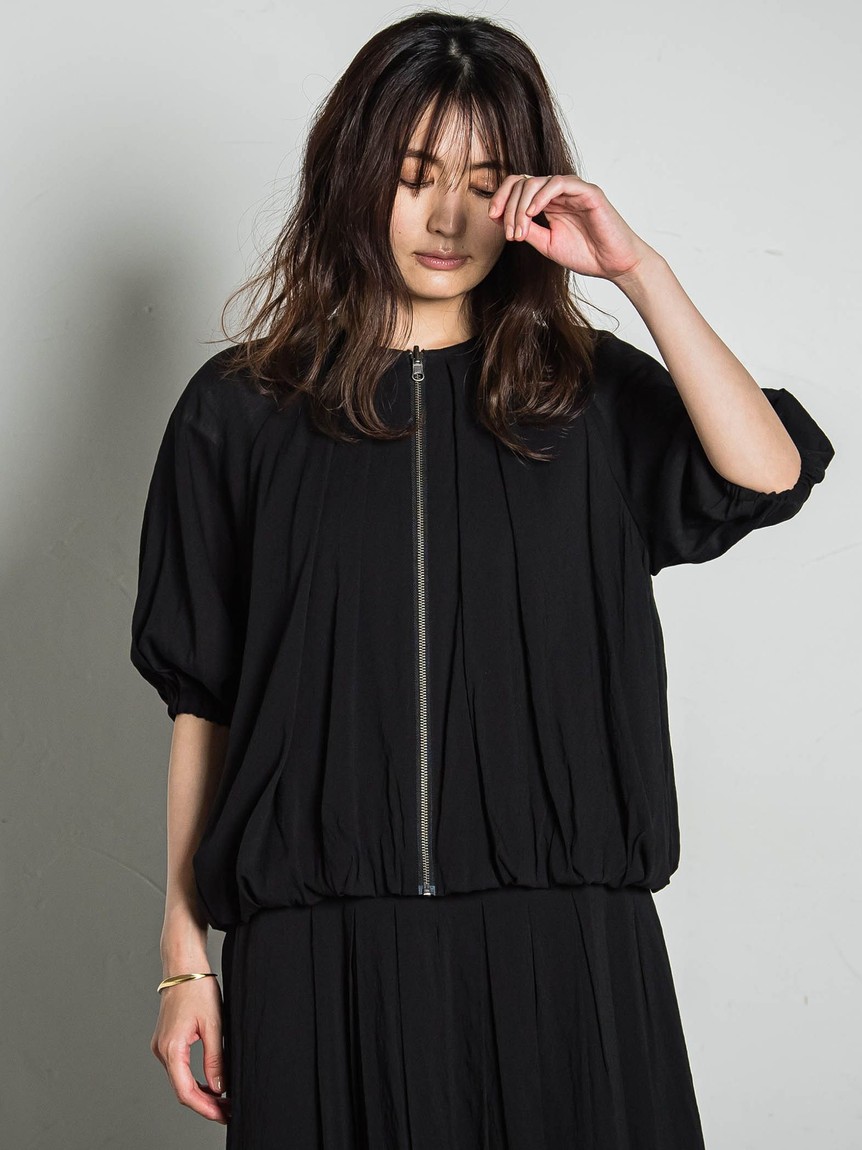 WEB限定カラーあり】バックタックドルマンスキッパーシャツ