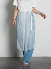 MAYSON GREY/メイソングレイ MAYSON GREY チュールラップスカート≪手洗い可能≫/506269352