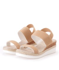 Lace Ladies/レースレディース Lace Ladies ゴム バック ストラップ ウエッジ サンダル/506297526