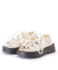 Lace Ladies/レースレディース Lace Ladies グラディエーター風 レースアップ コンフォート 厚底 サンダル/506297528