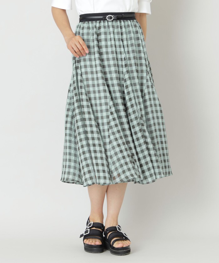 TO BE CHIC 50 上品なスカート♥✨ セール 30%OFF】シフォンジョーゼット スカート(505118527