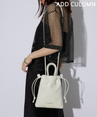 ADD CULUMN/アドカラム ADD CULUMN 【ADD CULUMN / アドカラム】BUMPY S / A24W02B320 ショルダーバッグ 巾着 ヴィーガンレザー エ/506345406