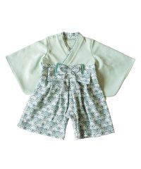 moc mof/mocmof モクモフ 袴 ロンパース 半袖 女の子 前開き 子供服 赤ちゃん ベビー レッド ピンク 622－356609/506345626