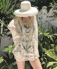 miniministore/ミニミニストア miniministore 水着アウター 透かし編みビーチウェア夏海/506350899