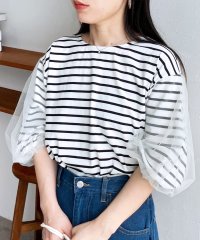 reca/レカ reca チュールバルーンスリーブプルオーバー(on4644608)/506351264