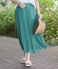 Reflect/【SALE／体型カバー／WEB限定カラーあり／手洗い可能】涼しげドライタッチプリーツスカート/506351301