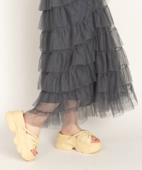 SVEC/シュベック SVEC 厚底ビッグリボンパフィサンダル/506351608