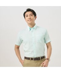 TOKYO SHIRTS/【Wガーゼ】 ボタンダウン 半袖 形態安定 ワイシャツ 綿100%/506353543