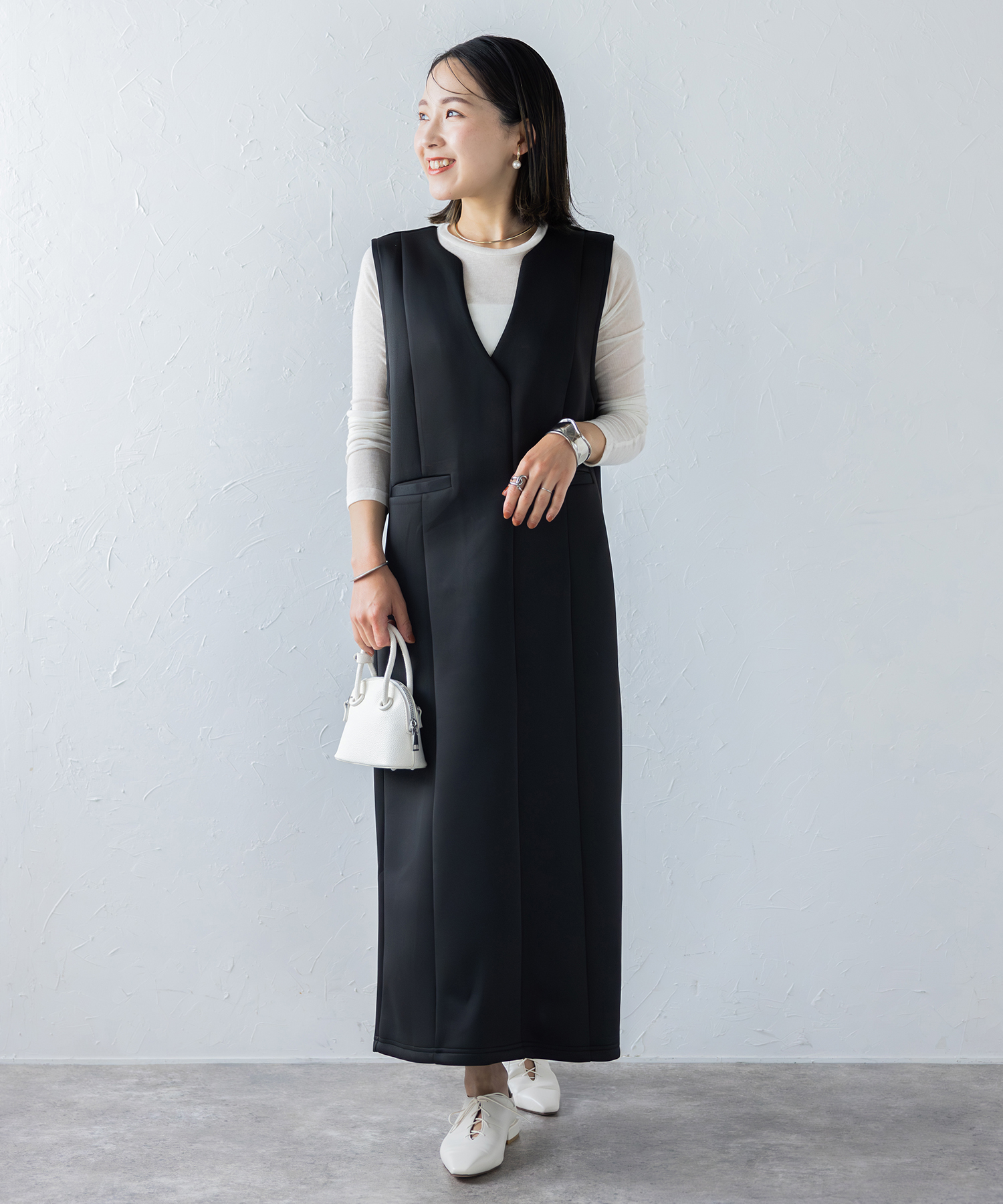 本日限定！ボンジュールbonjour ハートワンピチュニック6a