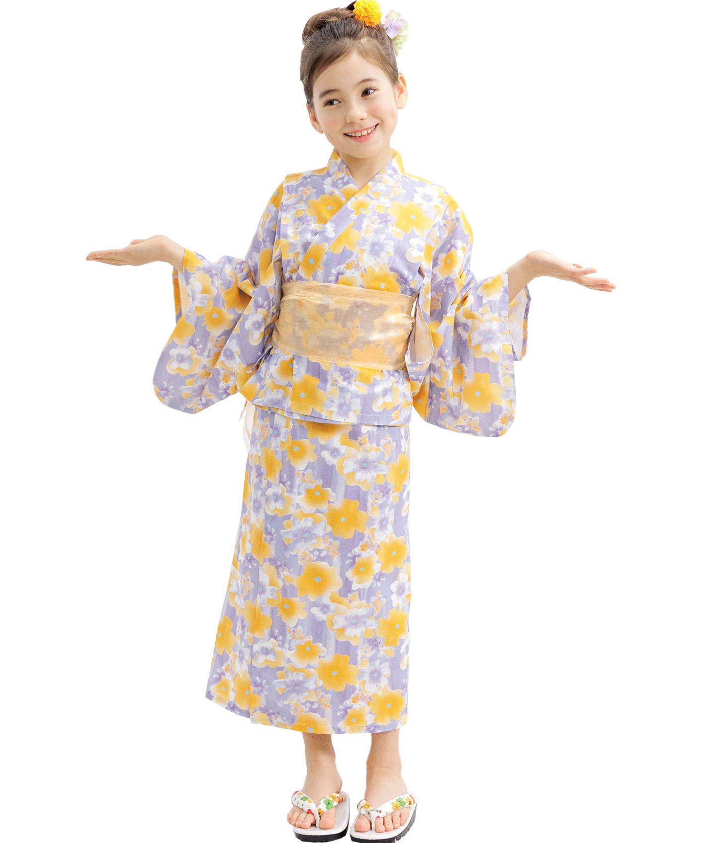 楽天市場】子供服Bee 浴衣3点セット 綿100％ 簡単 着付け 上衣