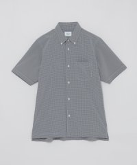 MACKINTOSH PHILOSOPHY/トロッター スクエアボタンダウン半袖シャツ ナローサッカーストライプ/505815989