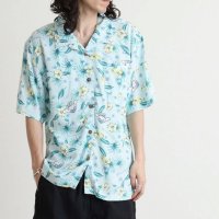 Sanrio characters/サンリオ Sanrio シナモロールアロハ シャツ 半袖 夏 海 総柄 aloha レディース ハワイ サンリオ キャラクターズ/506123461