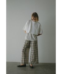 MANOF/BELTED GATHER PANTS/506128077