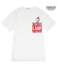  PEANUTS/ピーナッツ PEANUTS スヌーピー Tシャツ 半袖 トップス ポケット プリント SNOOPY PEANUTS/506163901