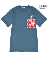  PEANUTS/ピーナッツ PEANUTS スヌーピー Tシャツ 半袖 トップス ポケット プリント SNOOPY PEANUTS/506163901