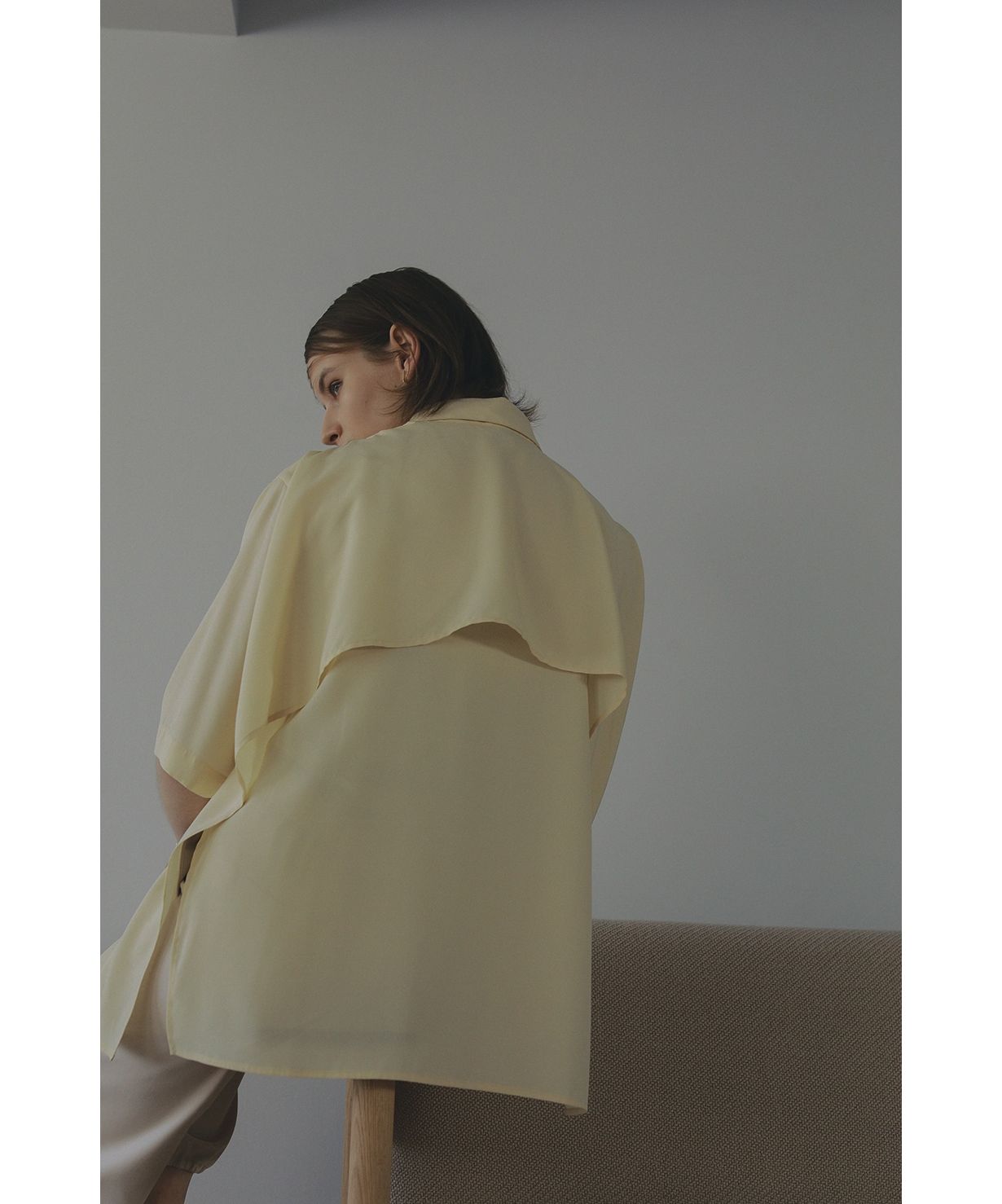 MANOF（マノフ）の「BACK SOLID RIBBON SHIRTS（シャツ/ブラウス
