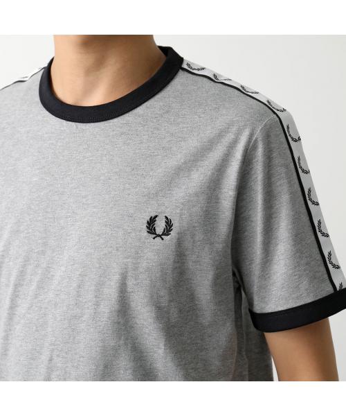FRED PERRY Tシャツ M4620 TAPED RINGER T-SHIRT Taped Ringer T-Shirt - Snow White | Men's T-Shirts