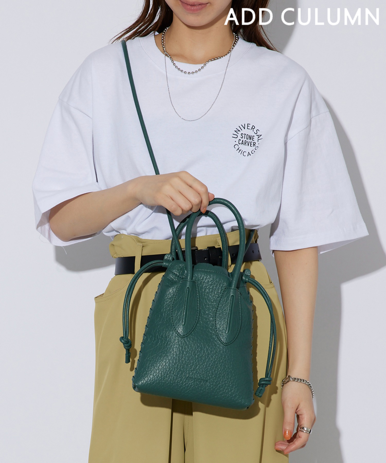 【うえさま専用】＜ADD CULUMN＞TURN S ショルダーバッグ ADD CULUMN ショルダーバッグ バッグ CULUMN(アドカラム) TURN