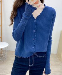 Amulet/アミュレット Amulet メロウニットカーディガン レディース 10代 20代 30代 韓国ファッション カジュアル 春 秋 シンプル 可愛い トップス 長袖/506358287